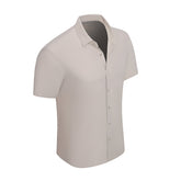 Stitchless Stretch Poplin SS Shirt KHAKI